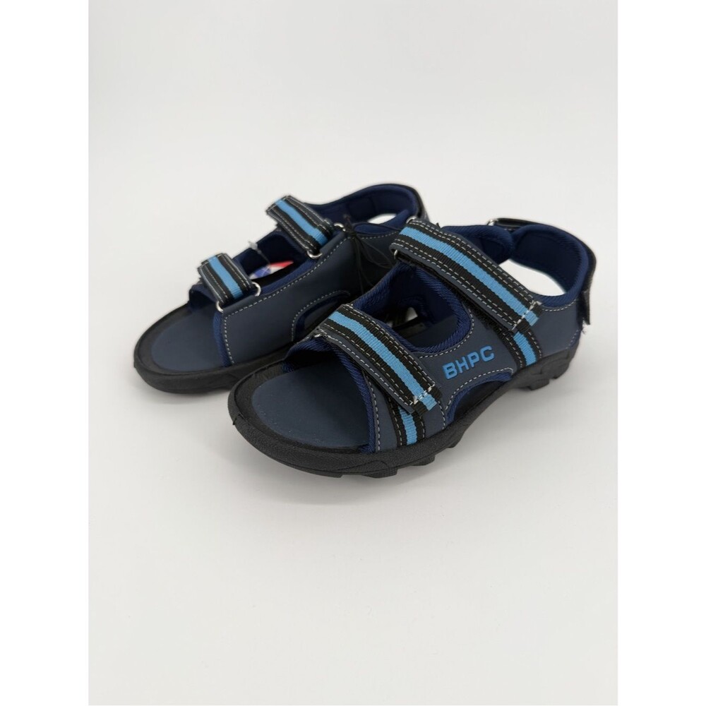 BHPC Sport Sandals Hook & Loop Open Toe Active Blue Boys Little Kid 12 NEW